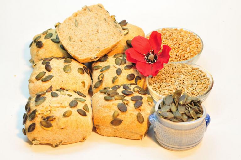 Bio Kürbis Brötchen