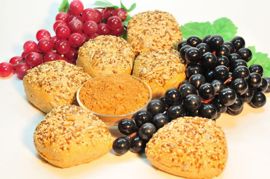 Traubenkern Brötchen