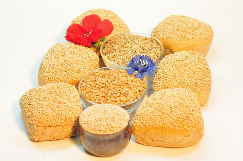 Bio Sesam Brötchen